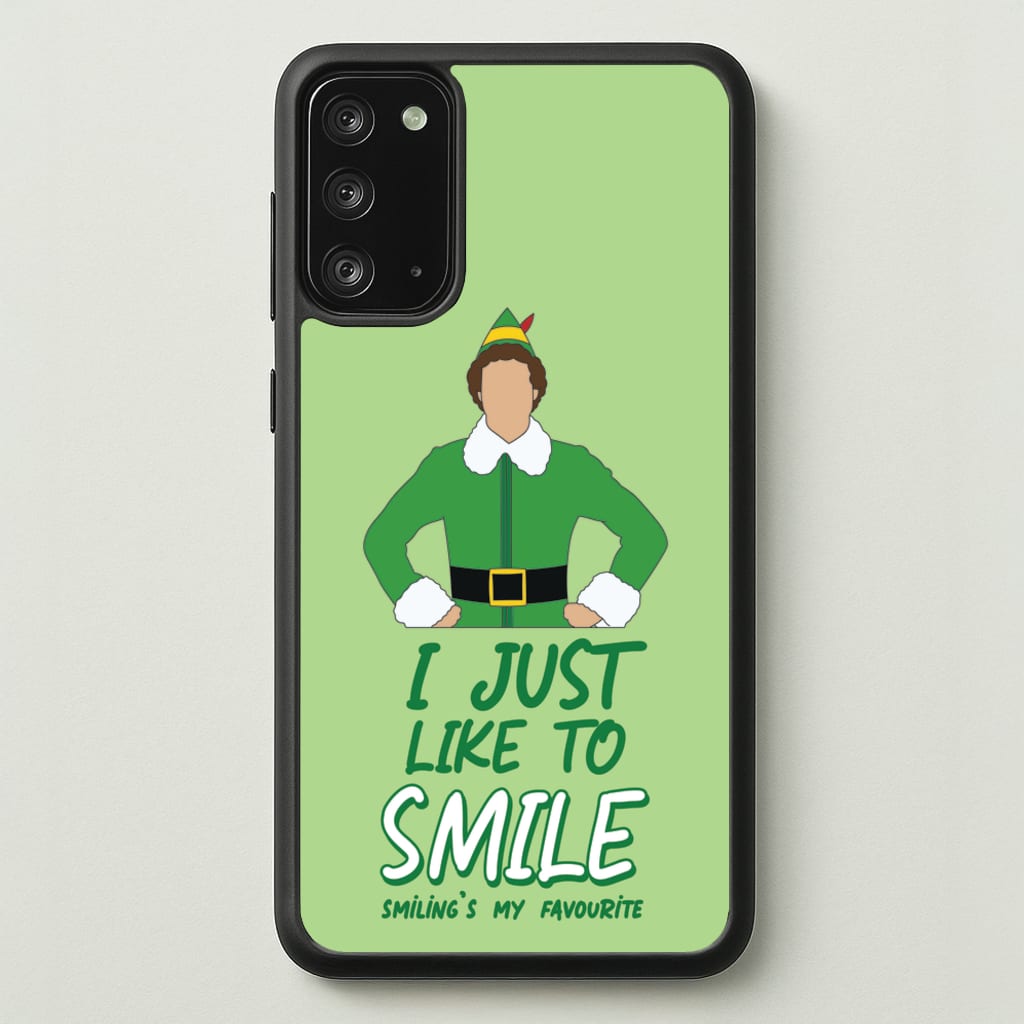I Just Like To Smile  - Elf Phone Case for Galaxy Note 20
