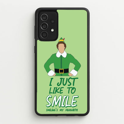 I Just Like To Smile  - Elf Phone Case for Galaxy A52 / A52s