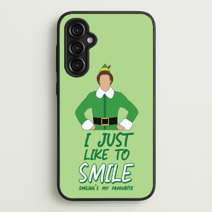 I Just Like To Smile  - Elf Phone Case for Galaxy A14