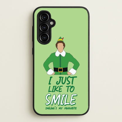 I Just Like To Smile  - Elf Phone Case for Galaxy A54
