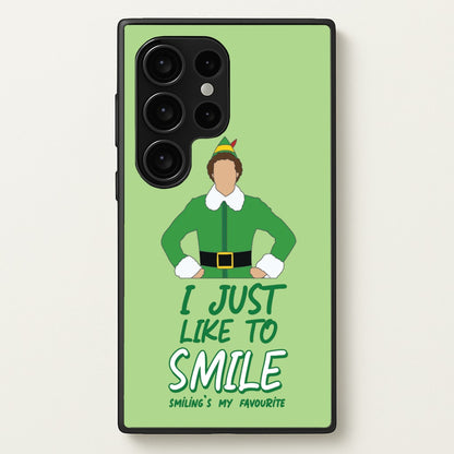 I Just Like To Smile  - Elf Phone Case for Galaxy S24 Ultra