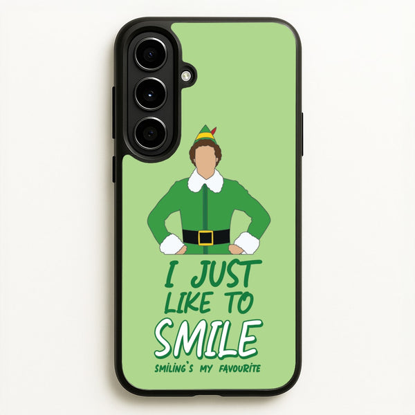 I Just Like To Smile  - Elf Phone Case for Galaxy A56