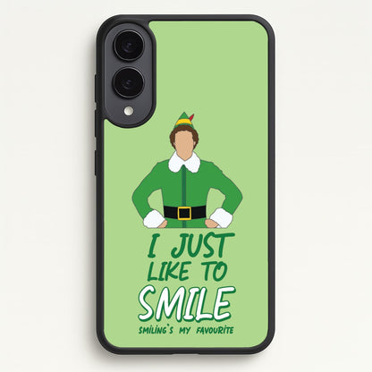 I Just Like To Smile  - Elf Phone Case for Galaxy S25 Edge