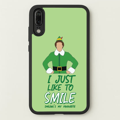 I Just Like To Smile  - Elf Phone Case for Huawei P20