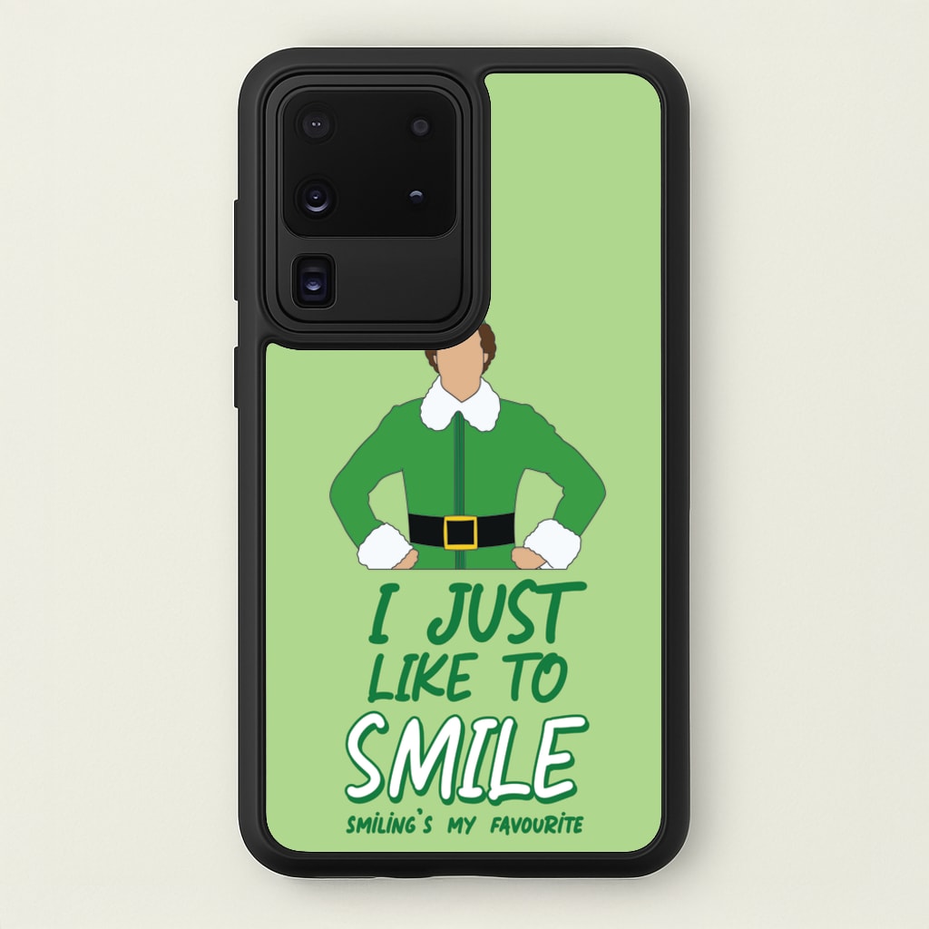 I Just Like To Smile  - Elf Phone Case for Galaxy S20 Ultra