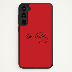 Signature  - Elvis Phone Case for Galaxy S23