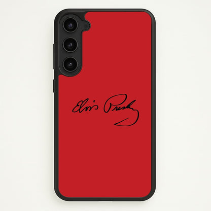 Signature  - Elvis Phone Case for Galaxy S23