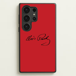 Signature  - Elvis Phone Case for Galaxy S25 Ultra