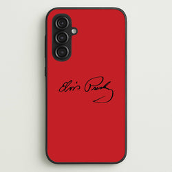 Signature  - Elvis Phone Case for Galaxy S23FE