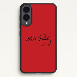 Signature  - Elvis Phone Case for Galaxy S25 Edge
