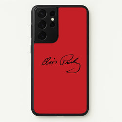 Signature  - Elvis Phone Case for Galaxy S21 Ultra