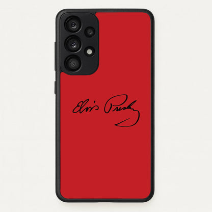 Signature  - Elvis Phone Case for Galaxy A53