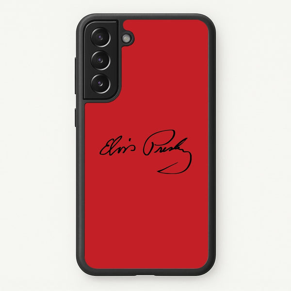 Signature  - Elvis Phone Case for Galaxy S21
