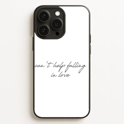 Can't Help Falling In Love  - Elvis Phone Case for iPhone 12 Pro Max