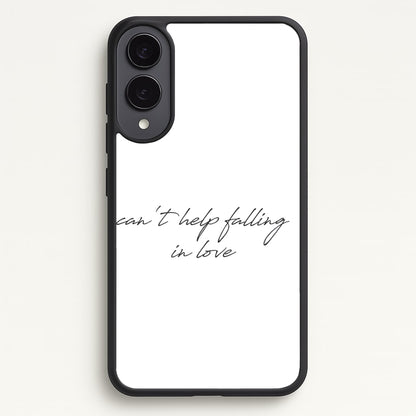 Can't Help Falling In Love  - Elvis Phone Case for Galaxy S25 Edge