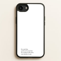 Live Each Day As If It We're Your Last  - Elvis Phone Case for iPhone 6 / 7 / 8 / SE
