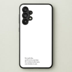 Live Each Day As If It We're Your Last  - Elvis Phone Case for Galaxy A13
