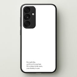 Live Each Day As If It We're Your Last  - Elvis Phone Case for Galaxy A15