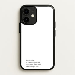 Live Each Day As If It We're Your Last  - Elvis Phone Case for iPhone 12 Mini