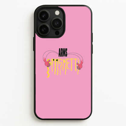 Arms Spaghetti - Pink  - Eminem Phone Case for iPhone 13 Pro Max