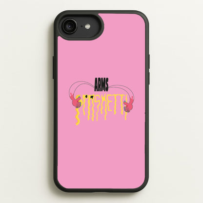 Arms Spaghetti - Pink  - Eminem Phone Case for iPhone 6 Plus / 7 Plus / 8 Plus