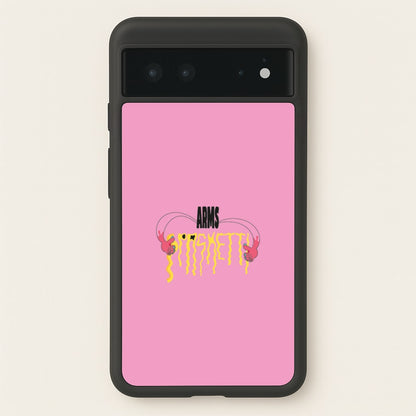 Arms Spaghetti - Pink  - Eminem Phone Case for Google Pixel 6