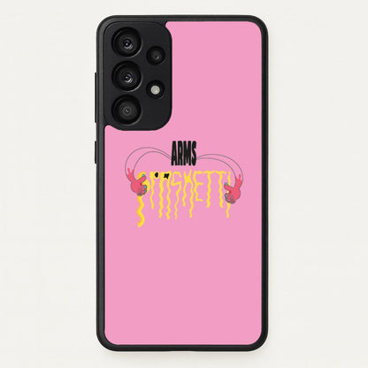 Arms Spaghetti - Pink  - Eminem Phone Case for Galaxy A53