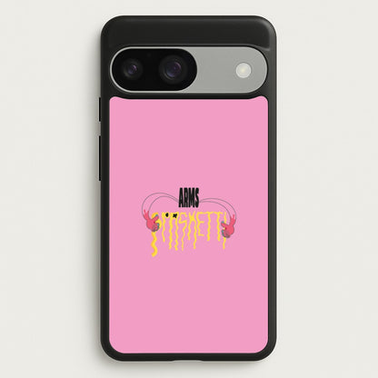 Arms Spaghetti - Pink  - Eminem Phone Case for Google Pixel 9 / 9 Pro