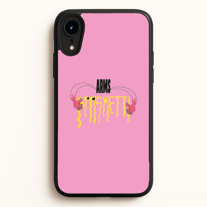Arms Spaghetti - Pink  - Eminem Phone Case for iPhone XR