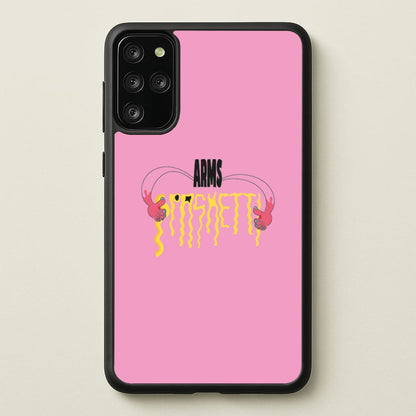Arms Spaghetti - Pink  - Eminem Phone Case for Galaxy S20 Plus