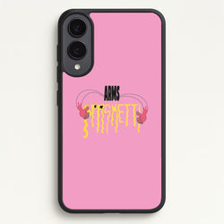 Arms Spaghetti - Pink  - Eminem Phone Case for Galaxy S25 Edge