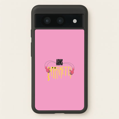 Arms Spaghetti - Pink  - Eminem Phone Case for Google Pixel 8a
