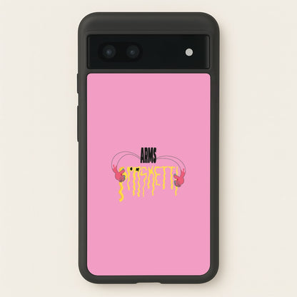 Arms Spaghetti - Pink  - Eminem Phone Case for Google Pixel 7a
