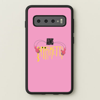 Arms Spaghetti - Pink  - Eminem Phone Case for Galaxy S10
