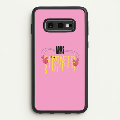 Arms Spaghetti - Pink  - Eminem Phone Case for Galaxy S10e