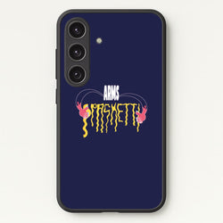 Arms Spaghetti - Dark Blue  - Eminem Phone Case for Galaxy S24 Plus
