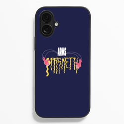 Arms Spaghetti - Dark Blue Phone Case