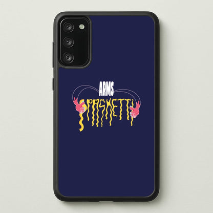 Arms Spaghetti - Dark Blue  - Eminem Phone Case for Galaxy A41