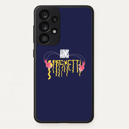 Arms Spaghetti - Dark Blue  - Eminem Phone Case for Galaxy A33