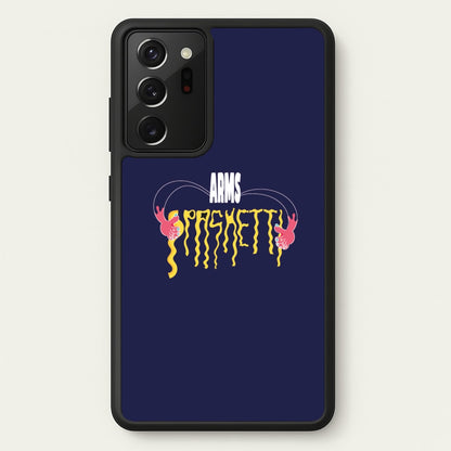 Arms Spaghetti - Dark Blue  - Eminem Phone Case for Galaxy Note 20 Ultra
