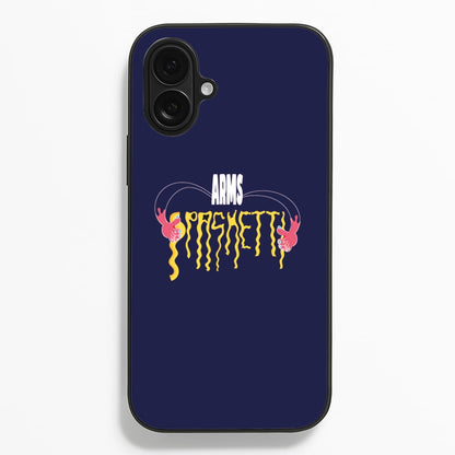 Arms Spaghetti - Dark Blue  - Eminem Phone Case for iPhone 16 Plus