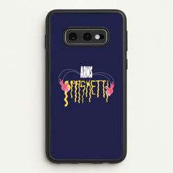 Arms Spaghetti - Dark Blue  - Eminem Phone Case for Galaxy S10e