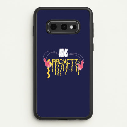 Arms Spaghetti - Dark Blue  - Eminem Phone Case for Galaxy S10e