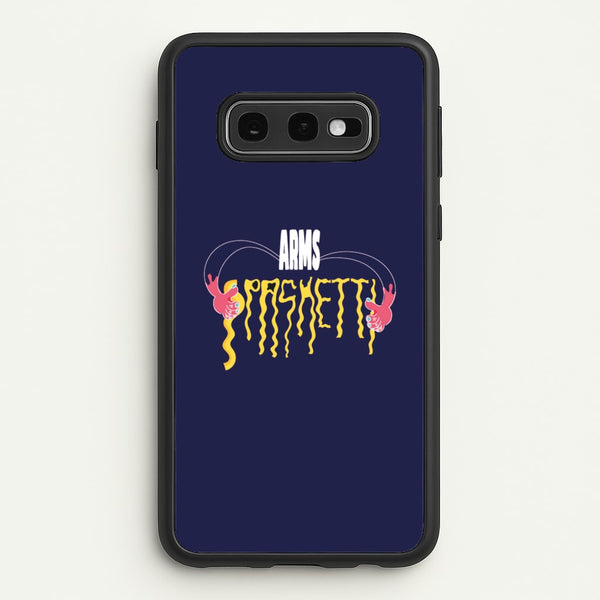 Arms Spaghetti - Dark Blue  - Eminem Phone Case for Galaxy S10e