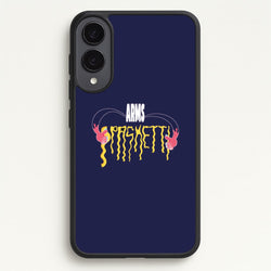 Arms Spaghetti - Dark Blue  - Eminem Phone Case for Galaxy S25 Edge