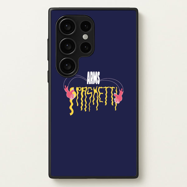 Arms Spaghetti - Dark Blue  - Eminem Phone Case for Galaxy S24 Ultra
