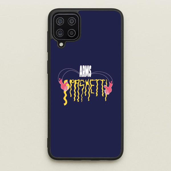 Arms Spaghetti - Dark Blue  - Eminem Phone Case for Galaxy A12