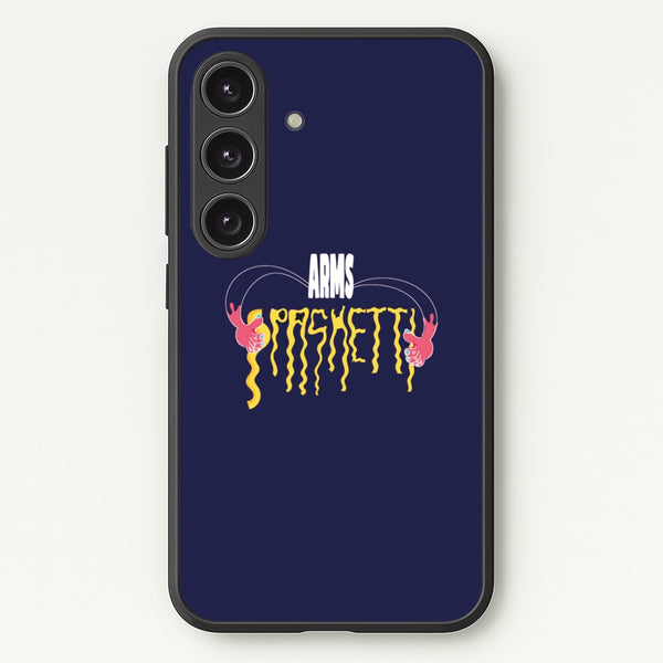 Arms Spaghetti - Dark Blue  - Eminem Phone Case for Galaxy S24