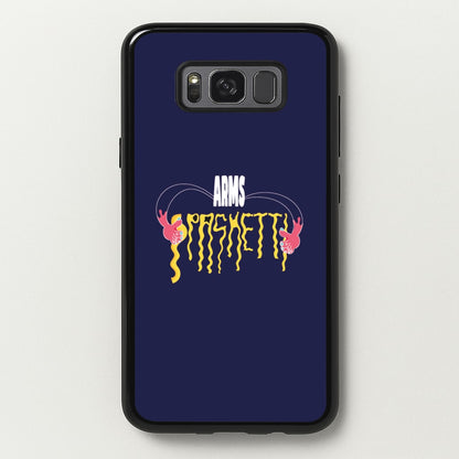 Arms Spaghetti - Dark Blue  - Eminem Phone Case for Galaxy S8