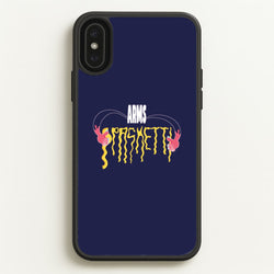 Arms Spaghetti - Dark Blue  - Eminem Phone Case for iPhone XS Max